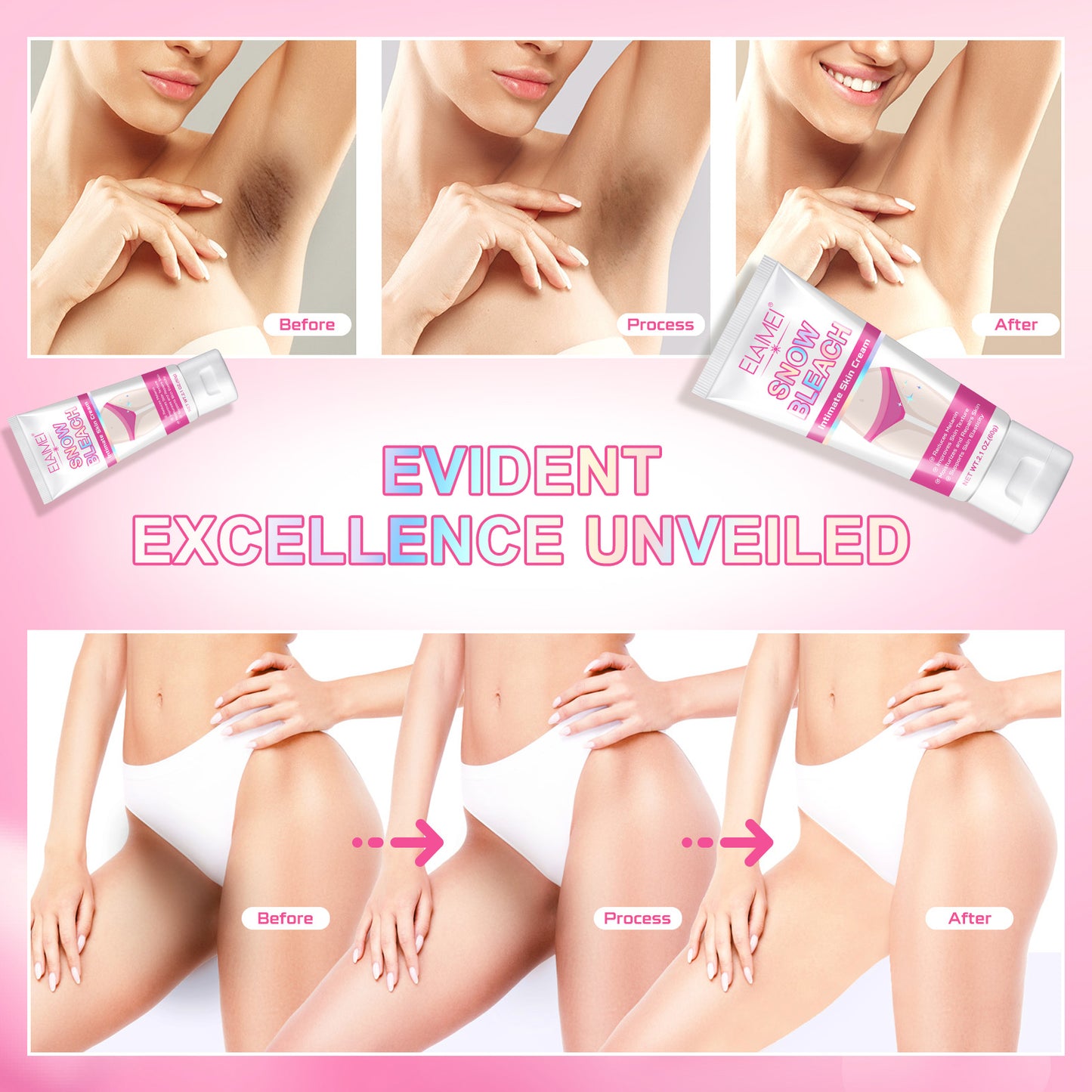 ELAIMEI Snow Bleach Intimate Skin Cream 60g