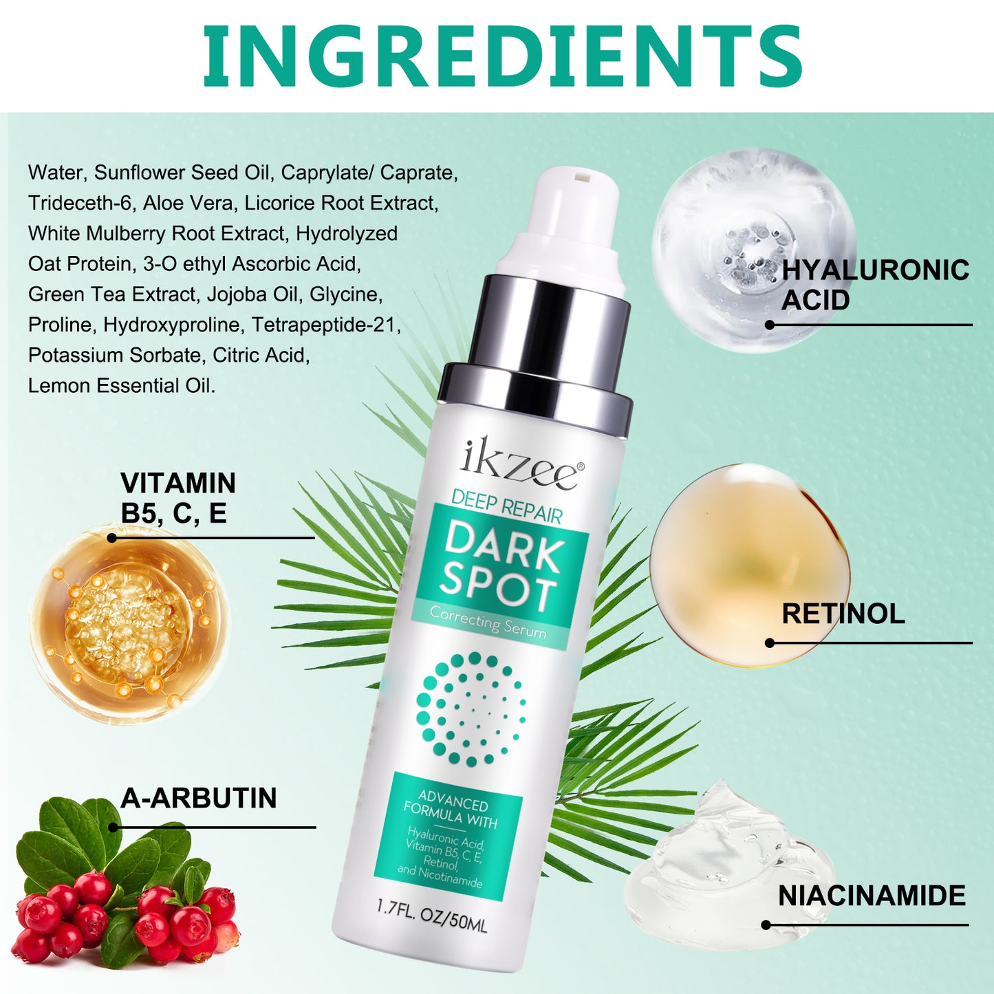 IKZEE Deep Repair Dark Spot Correcting Serum 50ml