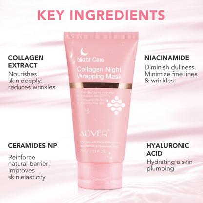 ALIVER Collagen Night Wrapping Mask 75ml